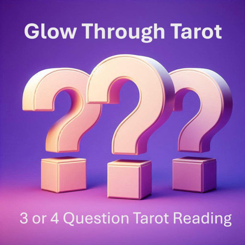5-Card Tarot Reading – 3–4 Focused Questions (Love, Career & Life Guidance)